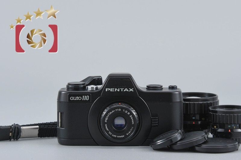 【中古】PENTAX ペンタックス 110 18mm f/2.8 + 24mm f/2.8 + 50mm f/2.8 ペンタックス 【中古】PENTAX PENTAX-110 18mm f/2.8 + 24mm 50mm