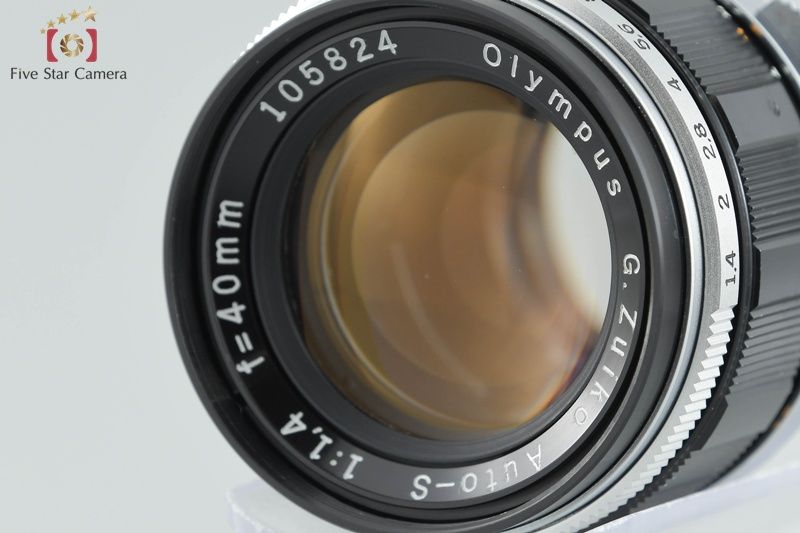 OLYMPUS オリンパス 【中古】OLYMPUS オリンパス G.ZUIKO AUTO-S 40mm 