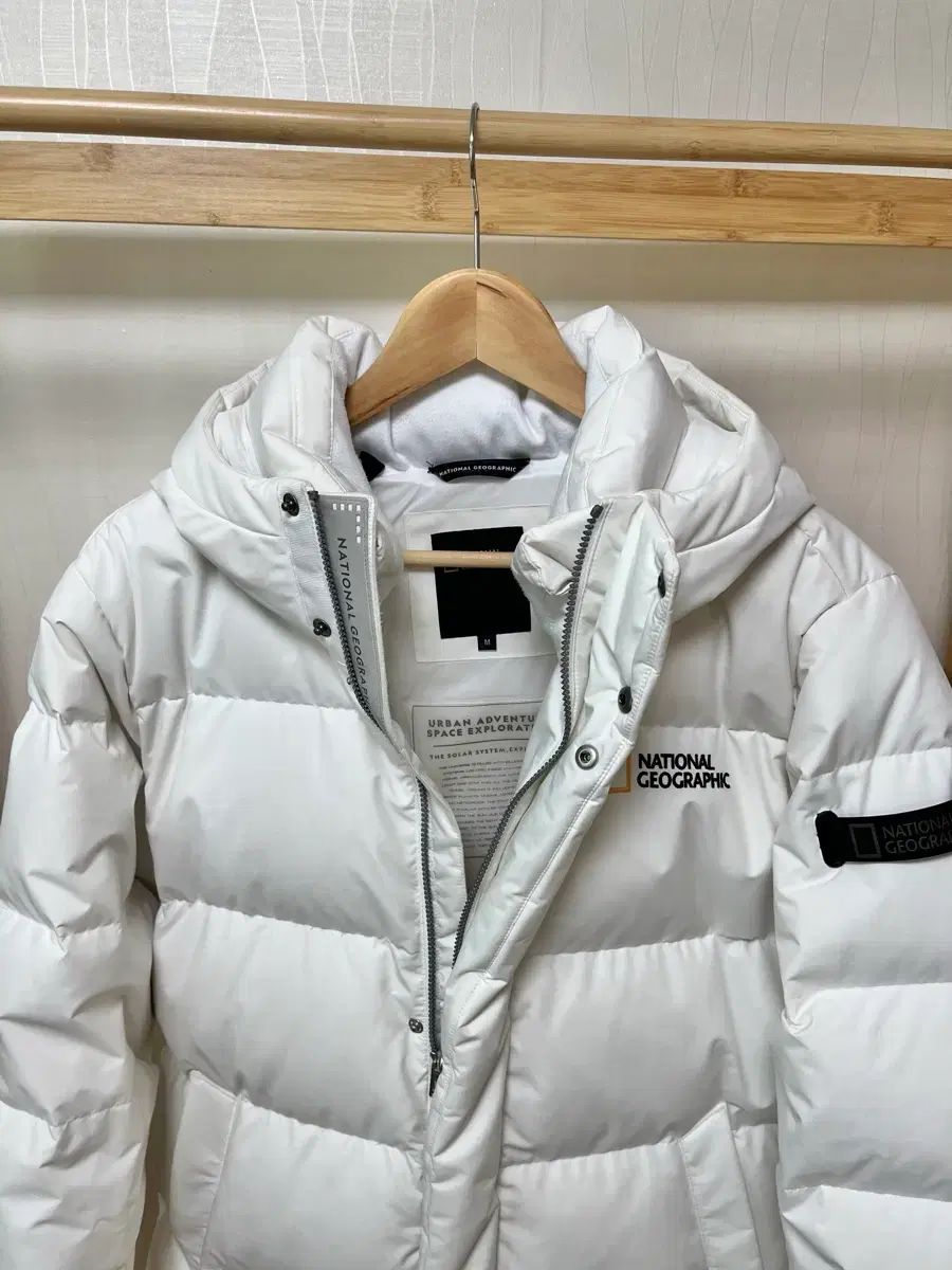ナショナルジオグラフィック グース ダウンジャケット ロング丈 - メルカリ