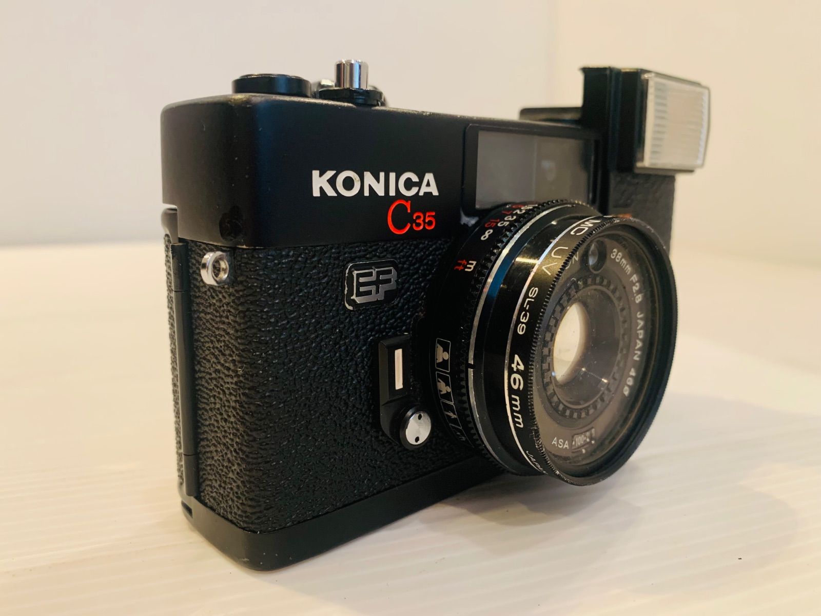 完動品】フィルムカメラ Konica C35 EF ピッカリコニカ - メルカリ
