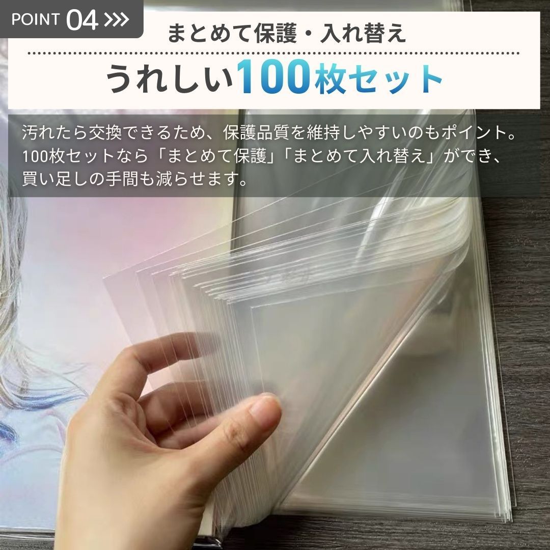 LP レコード袋 100枚セット 12インチ ジャケット カバー 厚手 スリーブ