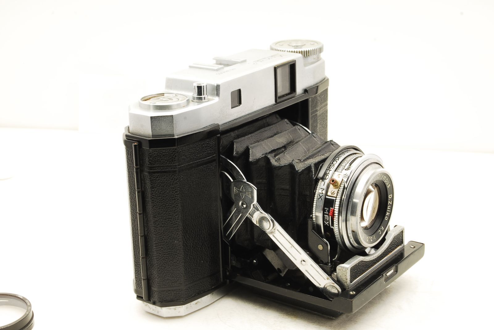 マミヤ Mamiya-6 Olympus D.Zuiko F.C. 7.5cm F3.5 蛇腹カメラ ケース