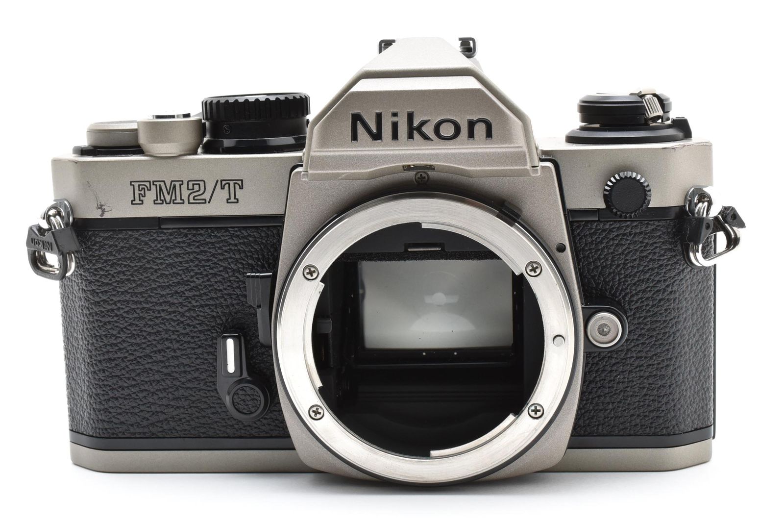 □ 美品 □ ニコン Nikon New FM2 T チタン ボディ ≪露出計OK 動作