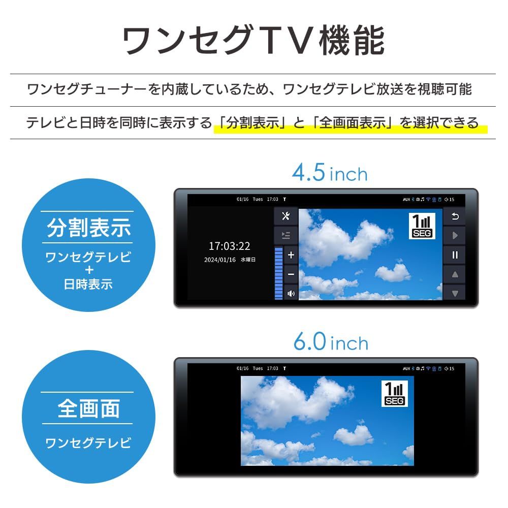 新品 DreamMaker ディスプレイオーディオ CarPlay & Android Auto