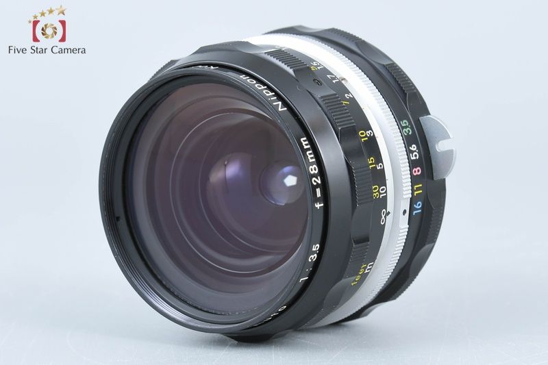 Nikon ニコン 【】Nikon ニコン NIKKOR-H Auto 28mm f/3.5 元箱付き 単 