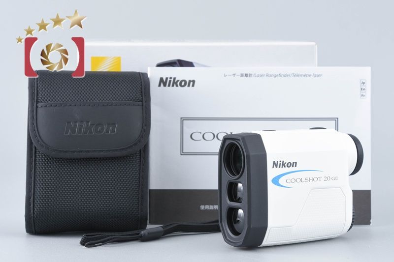 Nikon ニコン 【】Nikon ニコン COOLSHOT 20 GII ホワイト ゴルフ用