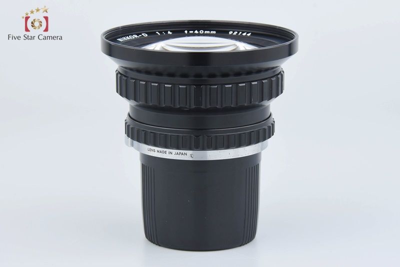 Nikon ニコン 【中古】Nikon ニコン NIKKOR-D 40mm f/4 ゼンザブロニカ