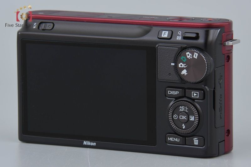 Nikon ニコン 【中古】Nikon ニコン 1 J2 レッド ミラーレス一眼カメラ
