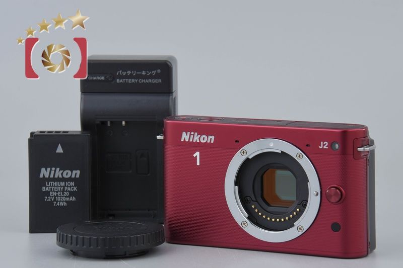 Nikon ニコン 【中古】Nikon ニコン 1 J2 レッド ミラーレス一眼カメラ Nikon ニコン 【中古】Nikon ニコン 1 J2 レッド ミラーレス一眼カメラ
