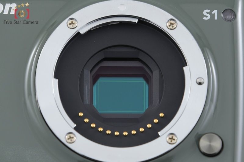 Nikon ニコン 【中古】Nikon ニコン 1 S1 カーキ ミラーレス一眼カメラ 