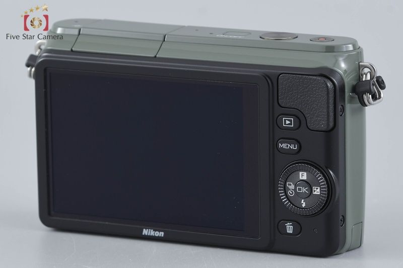 【中古】Nikon ニコン 1 S1 カーキ ミラーレス一眼カメラ シャッター回数僅少 Nikon ニコン 【中古】Nikon ニコン 1 S1 カーキ ミラーレス一眼カメラ