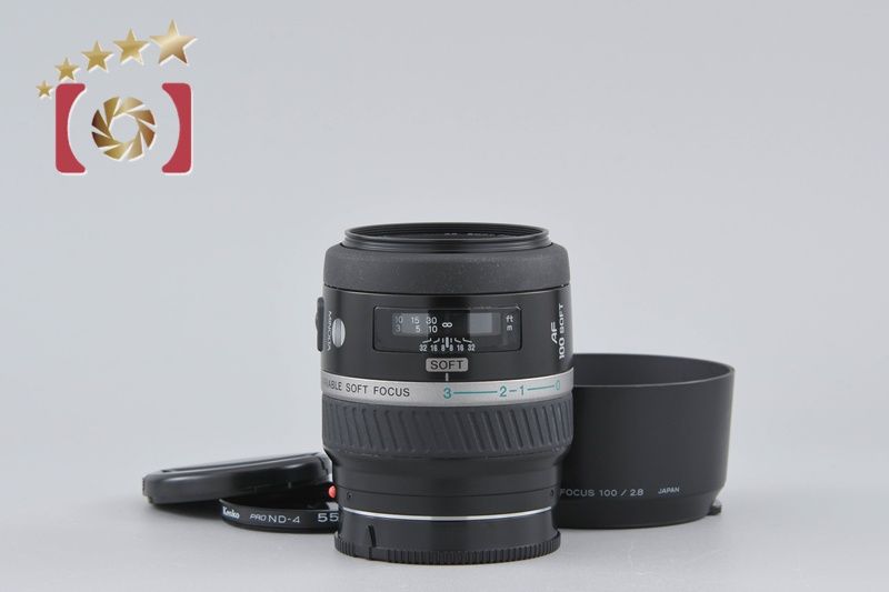 カメラ MINOLTA ミノルタ 【】MINOLTA ミノルタ AF SOFT FOCUS 100mm f