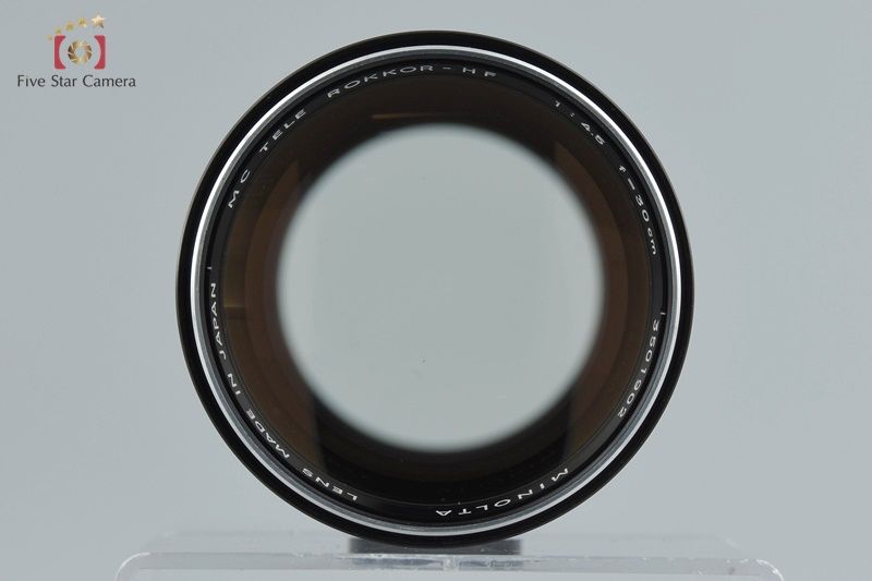 【中古】MINOLTA ミノルタ MC TELE ROKKOR-HF 300mm f/4.5 Краткий обзор MINOLTA MC TELE ROKKOR-HF 1:4.5 f=300mm | Радожива