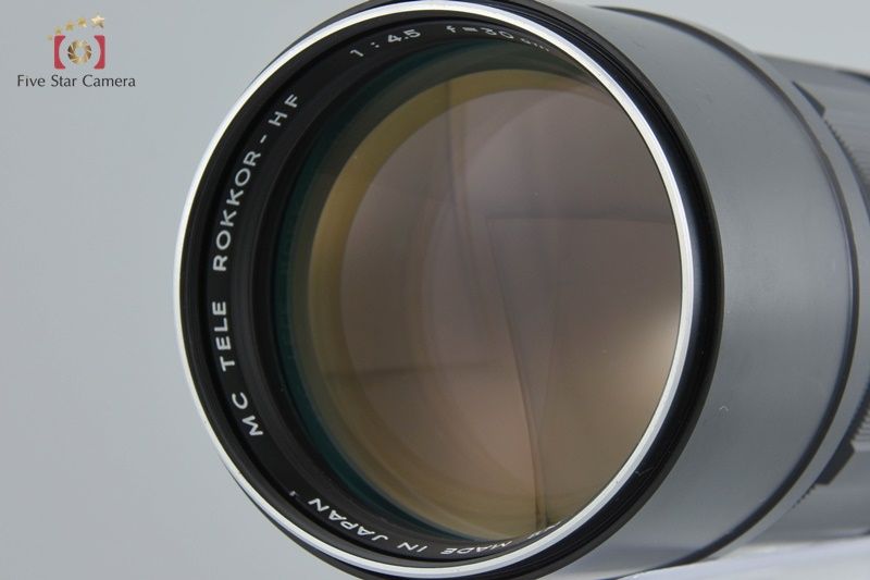 【中古】MINOLTA ミノルタ MC TELE ROKKOR-HF 300mm f/4.5 MINOLTA ミノルタ 【中古】MINOLTA ミノルタ MC TELE ROKKOR-HF 300mm