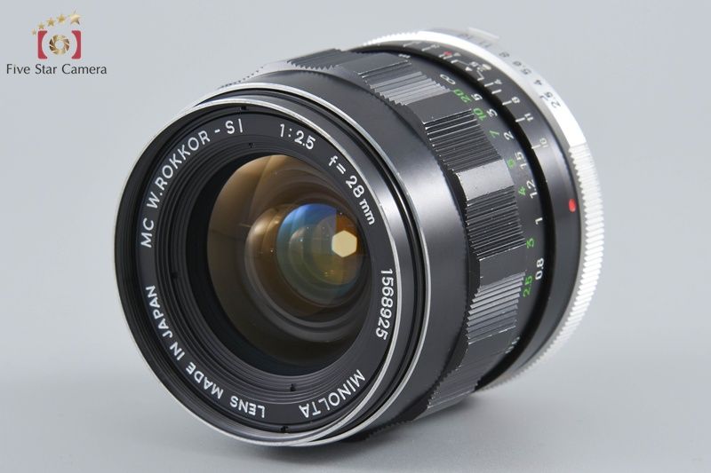 MINOLTA ミノルタ 【中古】MINOLTA ミノルタ MC W.ROKKOR-SI 28mm f