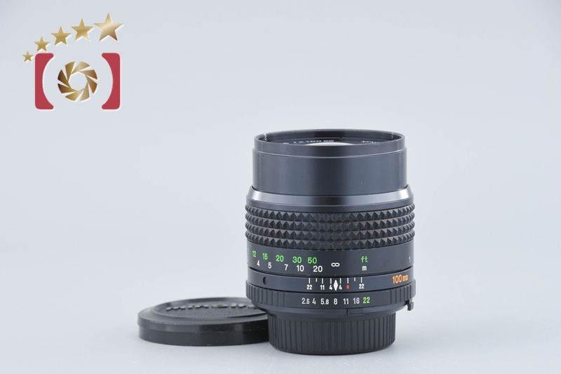 MINOLTA ミノルタ 【中古】MINOLTA ミノルタ MD TELE ROKKOR 100mm f