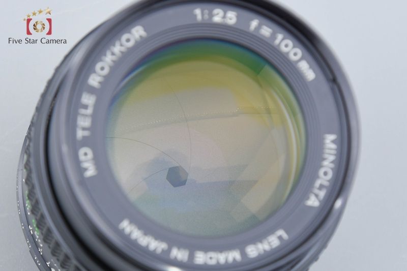 MINOLTA ミノルタ 【中古】MINOLTA ミノルタ MD TELE ROKKOR 100mm f 
