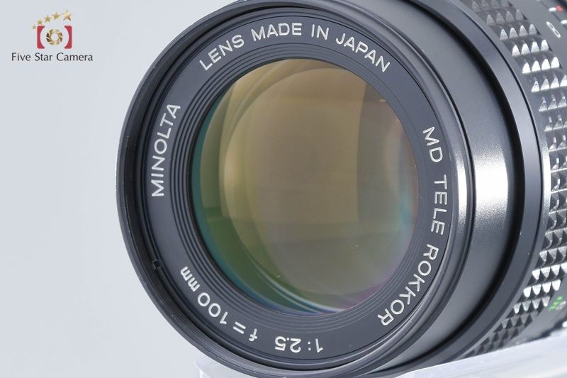 MINOLTA ミノルタ 【中古】MINOLTA ミノルタ MD TELE ROKKOR 100mm f 