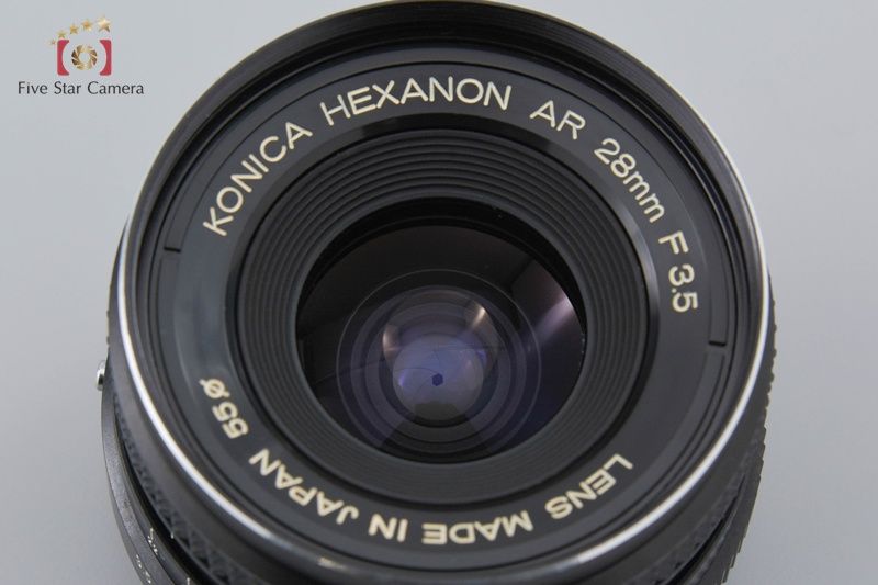 Konica コニカ 【中古】KONICA コニカ HEXANON AR 28mm f/3.5 単焦点