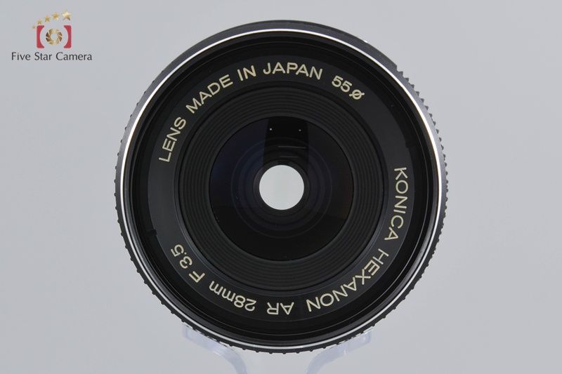 【中古】KONICA コニカ HEXANON AR 28mm f/3.5 Konica コニカ 【中古】KONICA コニカ HEXANON AR 28mm f/3.5 単焦点
