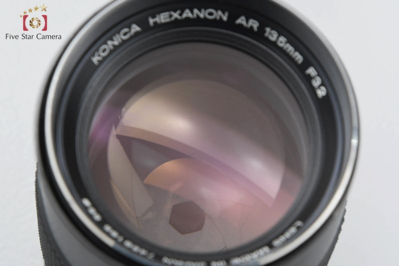 Konica コニカ 【中古】KONICA コニカ HEXANON AR 50mm f/1.7 + 135mm 