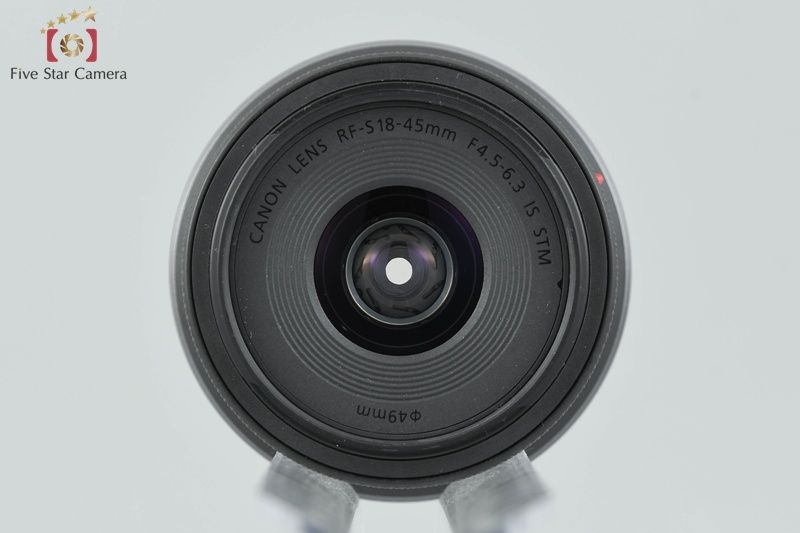 Canon キヤノン 【中古】Canon キヤノン RF-S 18-45mm f/4.5-6.3 IS 