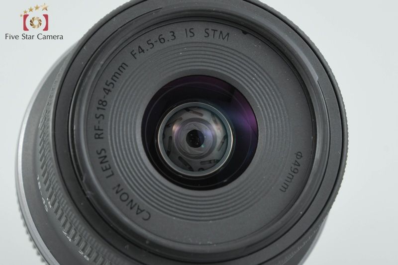 Canon キヤノン 【中古】Canon キヤノン RF-S 18-45mm f/4.5-6.3 IS 