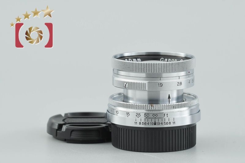 【中古】Canon キヤノン Serenar 50mm f/1.9 沈胴式 L39 ライカスクリューマウント Canon キヤノン 【中古】Canon キヤノン Serenar 50mm f/1.9 沈胴式