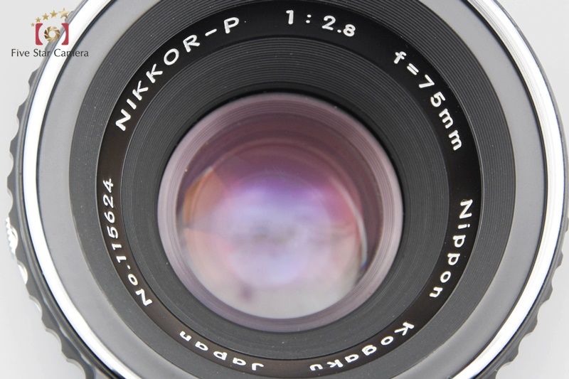 Nikon ニコン NIKKOR-P 75mm f/2.8 ゼンザブロニカ EC S2 S2A用