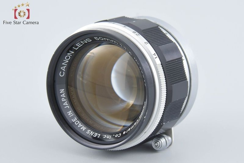 Canon キヤノン 【中古】Canon キヤノン 50mm f/1.4 L39 ライカ 