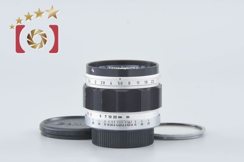 Canon キヤノン 【中古】Canon キヤノン 50mm f/1.4 L39 ライカ