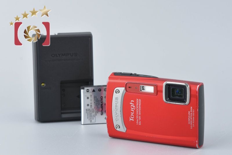 Olympus Tough レッド コンパクトデジタルカメラ 【公式通販】