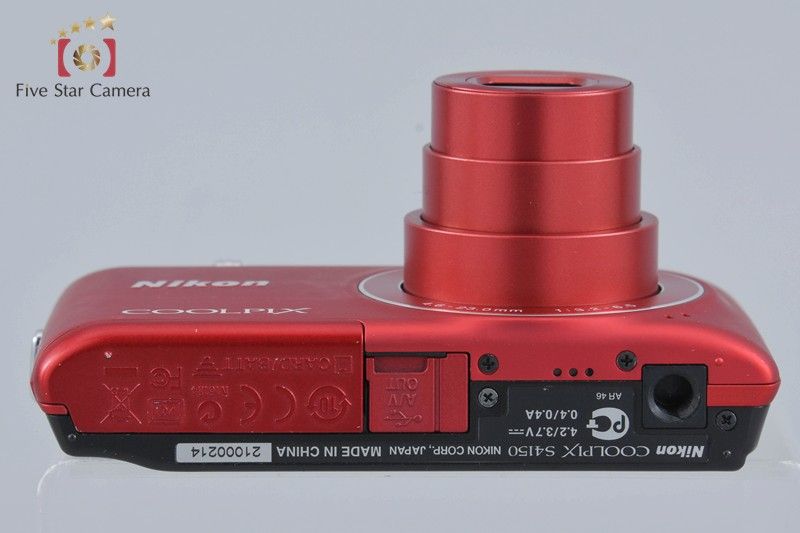 【中古】Nikon COOLPIX 中古】 NIKON COOLPIX S3400 ニコン クールピクス レッド コンパクト