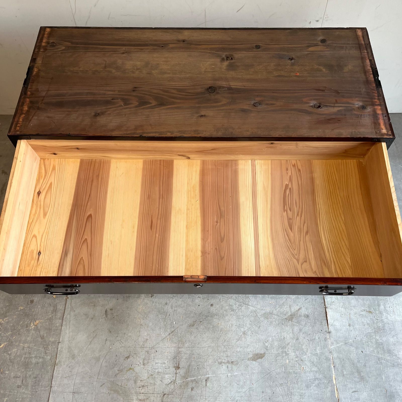 アンティーク チェスト 箪笥 ローボード ローテーブル テレビ台 昭和