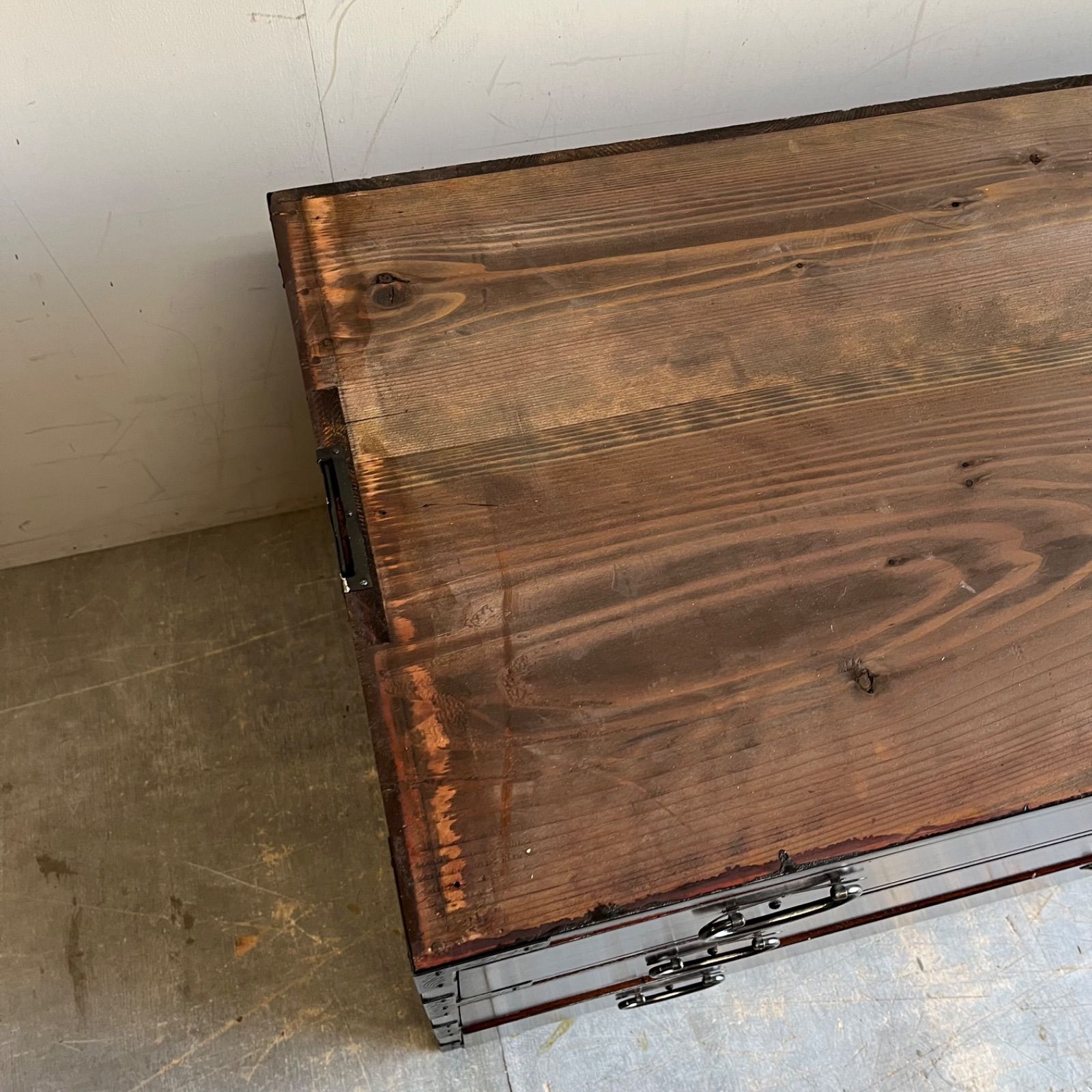 アンティーク チェスト 箪笥 ローボード ローテーブル テレビ台 昭和