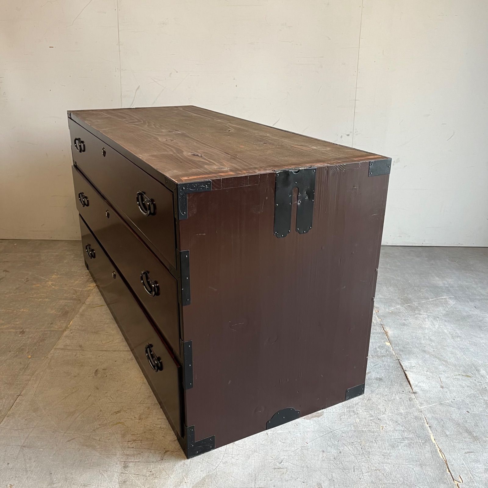 アンティーク チェスト 箪笥 ローボード ローテーブル テレビ台 昭和