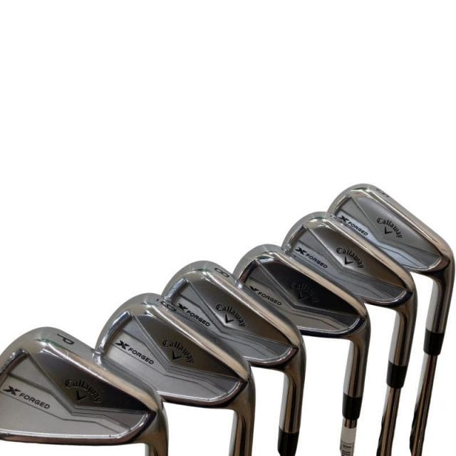 キャロウェイ X FORGED(2024) 6S アイアンセット IR フレックスS 中古 