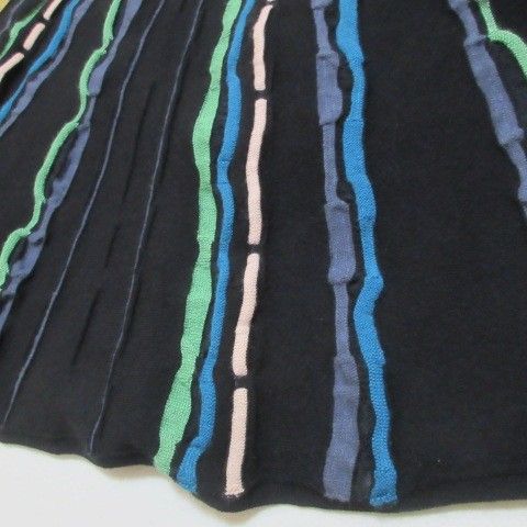 MISSONI ミッソーニ マルチカラー ニットスカート 総柄 イタリア製 MISSONI ニットスカート マルチカラー イタリア製