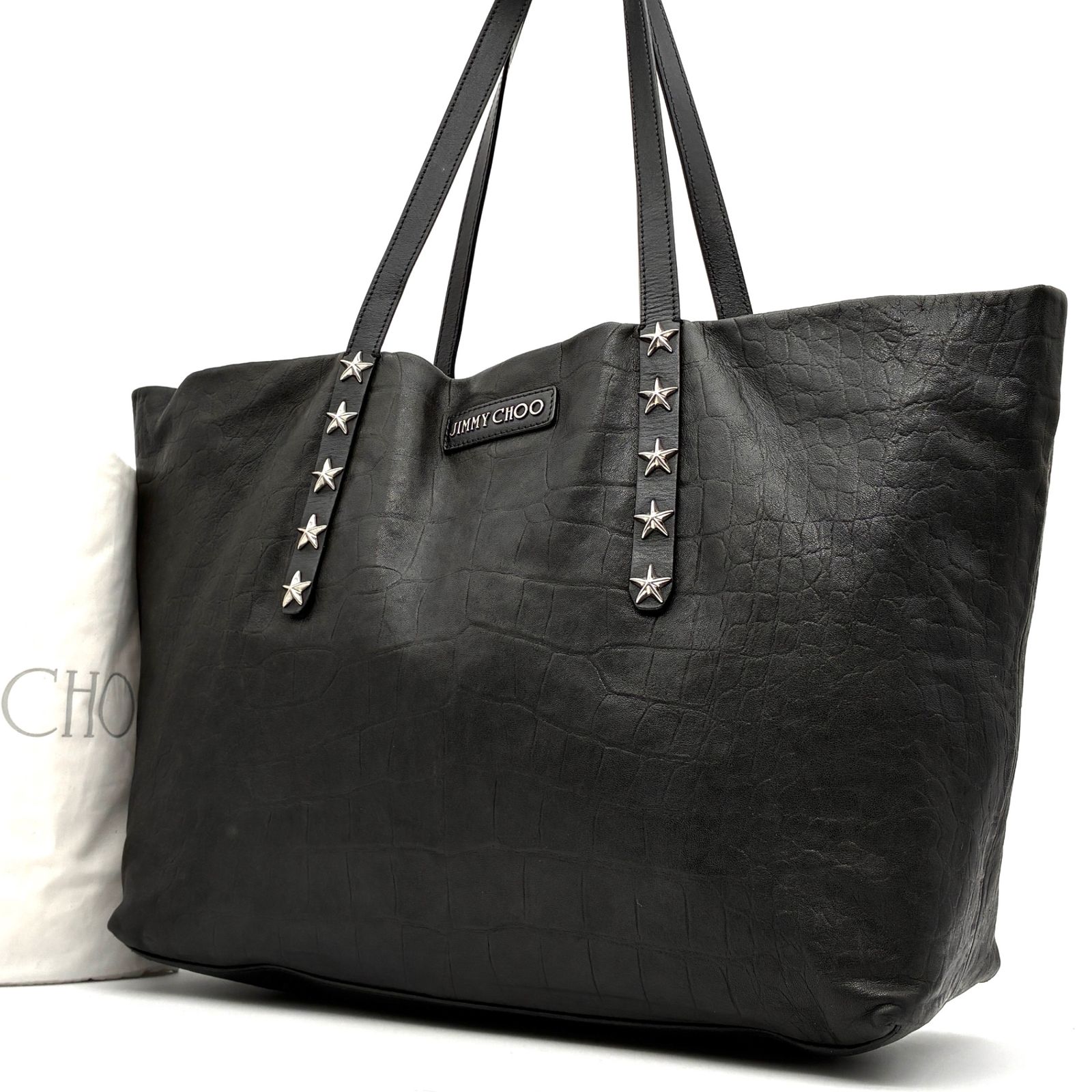 専用品JIMMY CHOO ピムリコ クロコ型 メタリックシルバー トートバッグ 楽天市場】【2024年春夏新作】Jimmy Choo ジミーチュウ トートバッグ