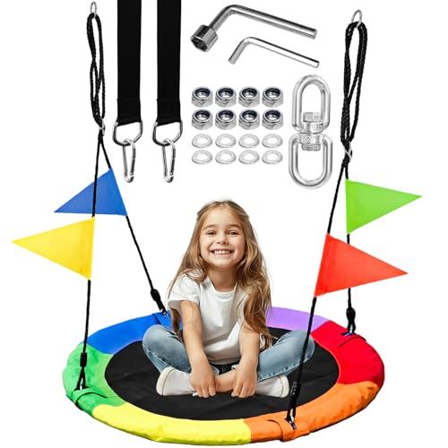 迅速に発送】ブランコセット 直径105cm 屋外&室内 ぶらんこ 600D