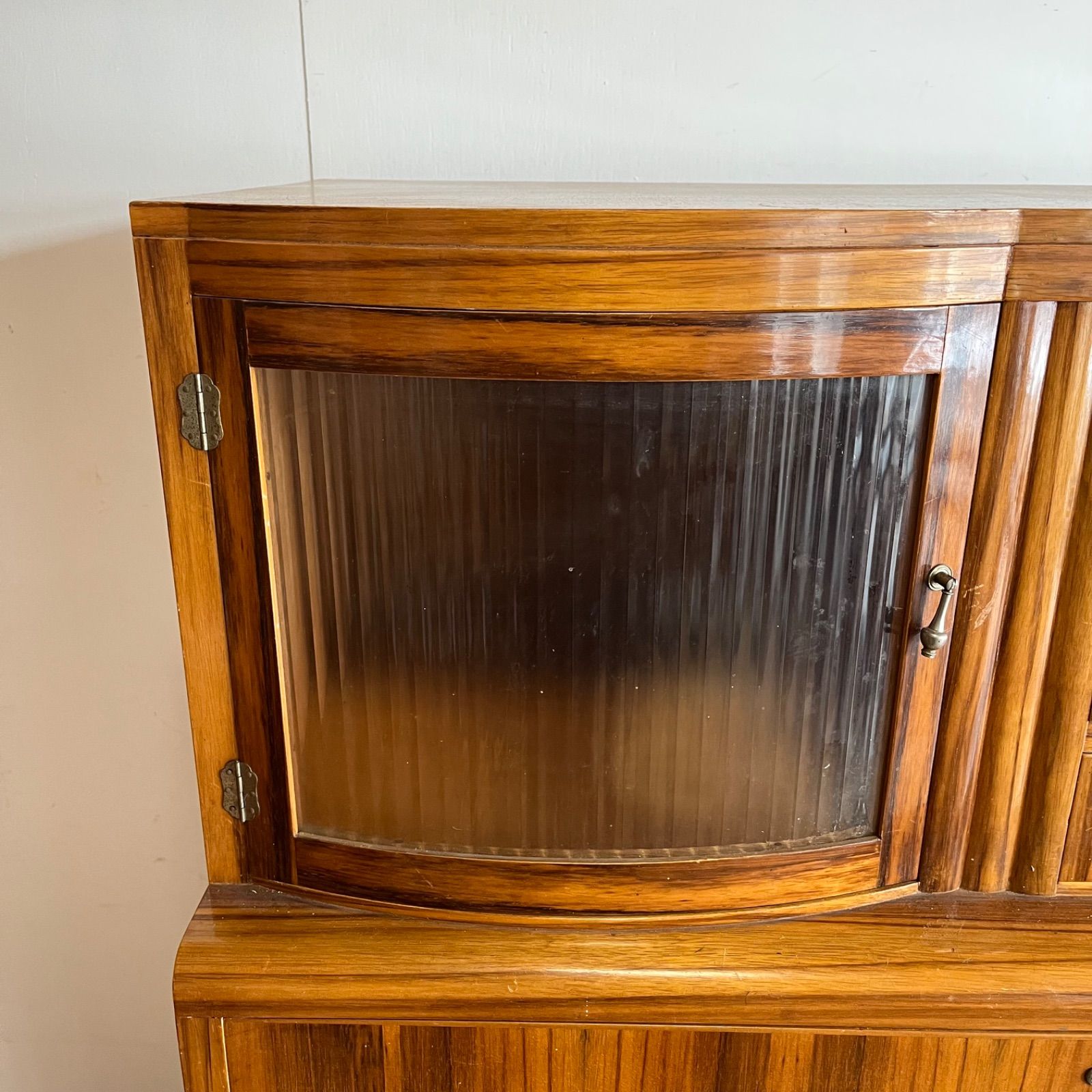 アンティーク モールガラス チェスト 収納 レトロy528 - メルカリ