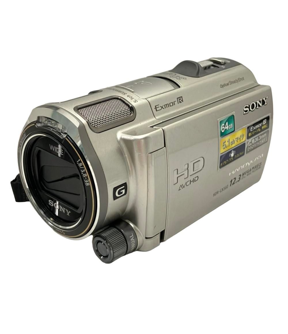 美品SONY HDR-CX560 ビデオカメラ バッテリーセット 楽天市場】hdr