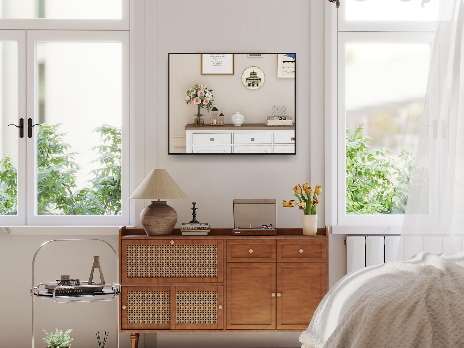 ANYHI 浴室の 玄関 の寝室のための長方形の壁ミラー、100.5 x 60 楽天市場】ANYHI 浴室の 玄関 の寝室のための長方形の壁ミラー