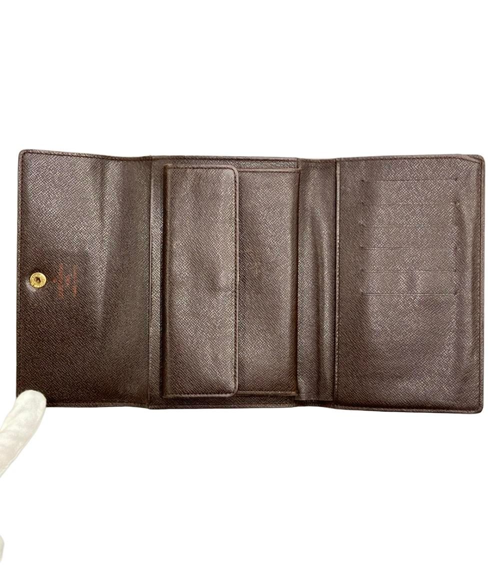 ルイ・ヴィトン 三つ折り財布 ポルトトレゾール エテュイパピエ ダミエ