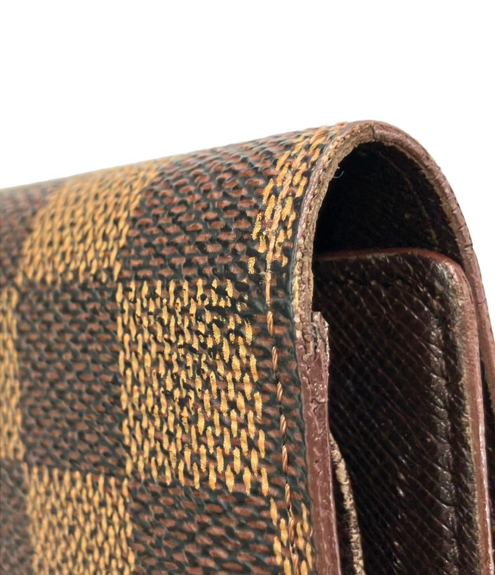 ルイ・ヴィトン 三つ折り財布 ポルトトレゾール エテュイパピエ ダミエ