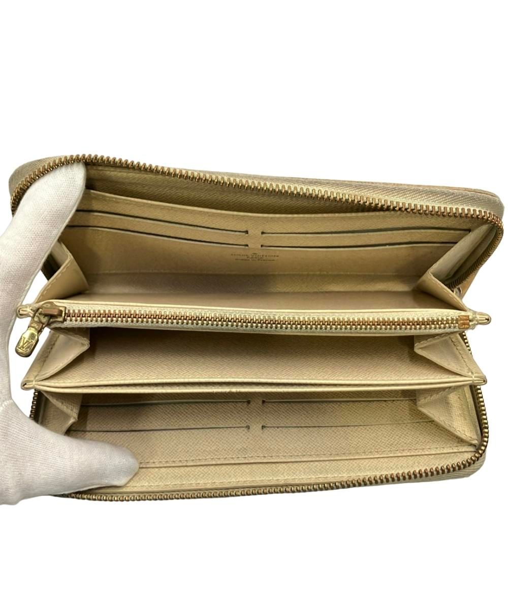 ルイ・ヴィトン ラウンドファスナー長財布 ジッピーウォレット ダミエ