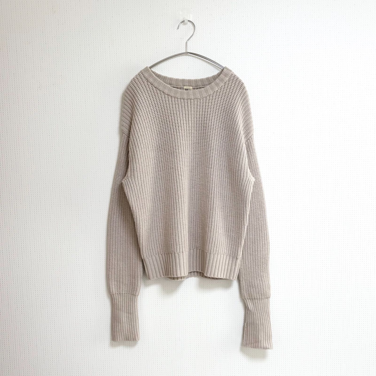 Ron Herman ロンハーマンカシミヤ100%ニット XS ブラウンベージュ 1042007154842054_01_5712.jpeg