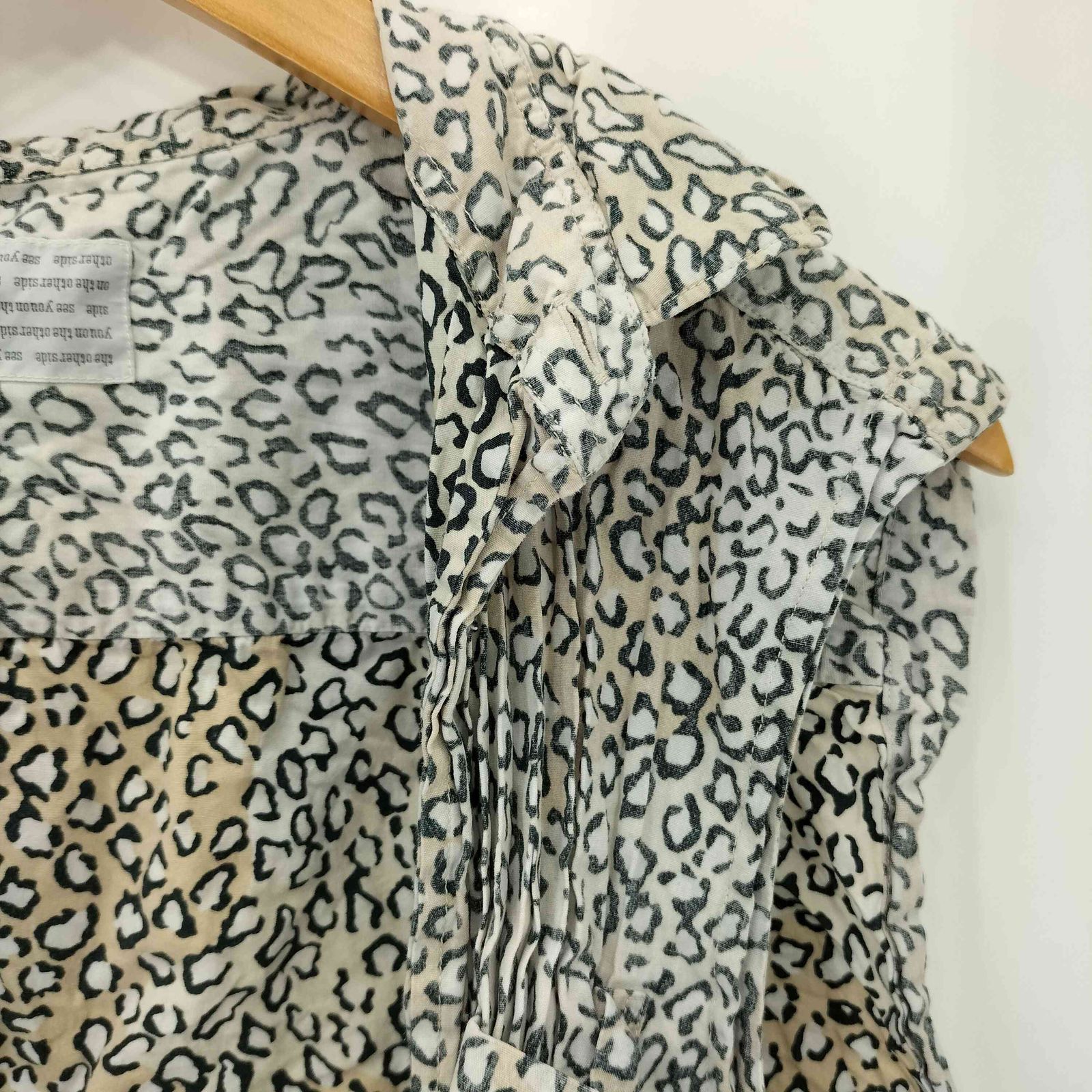 コムデギャルソン COMME des GARCONS アニマル柄 インサイドアウト 