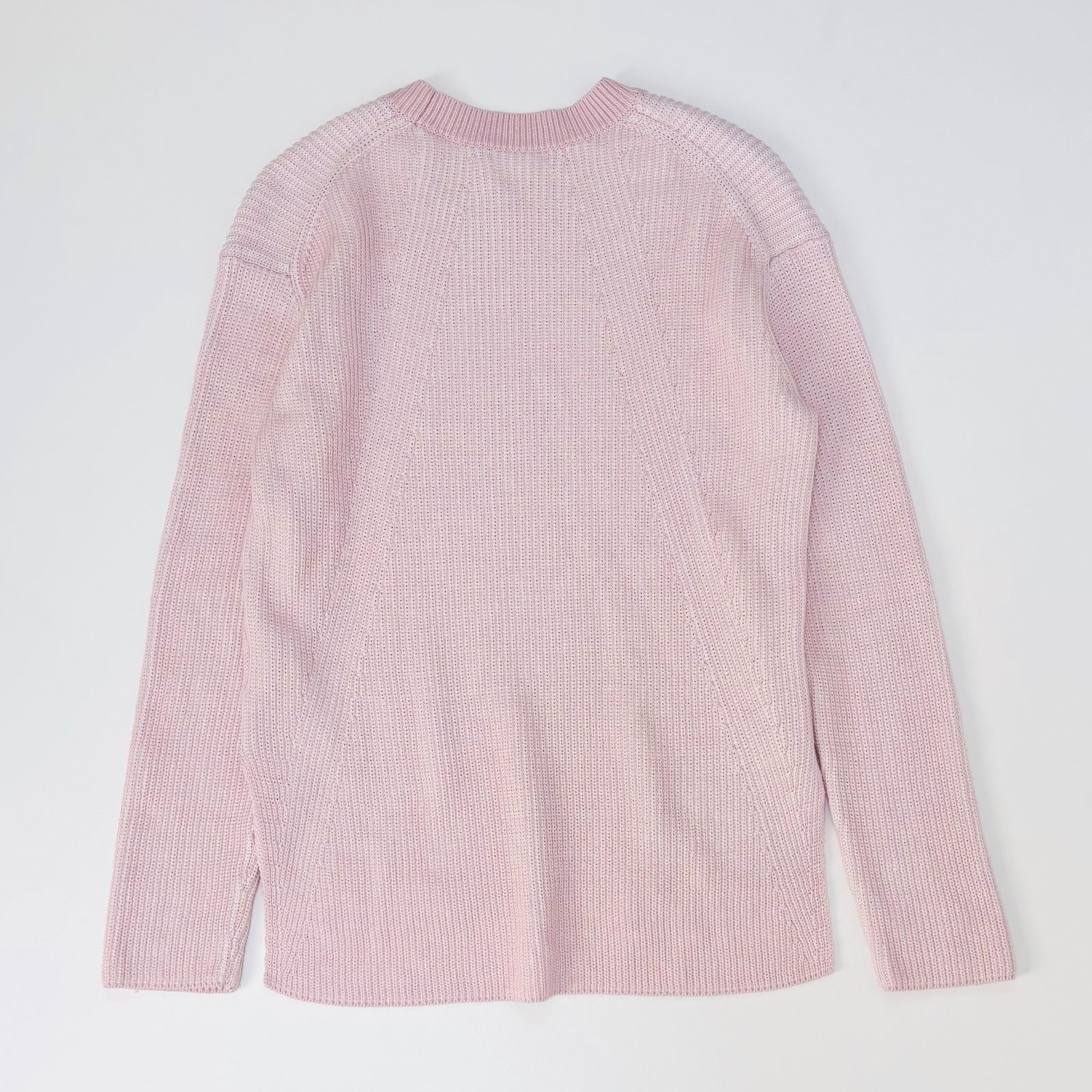 美品✨22AW セオリー カシミヤ混 LUXE NEW DIVIDE ピンク 美品 22SS セオリーリュクス 洗える Cashcotton Ines ニット