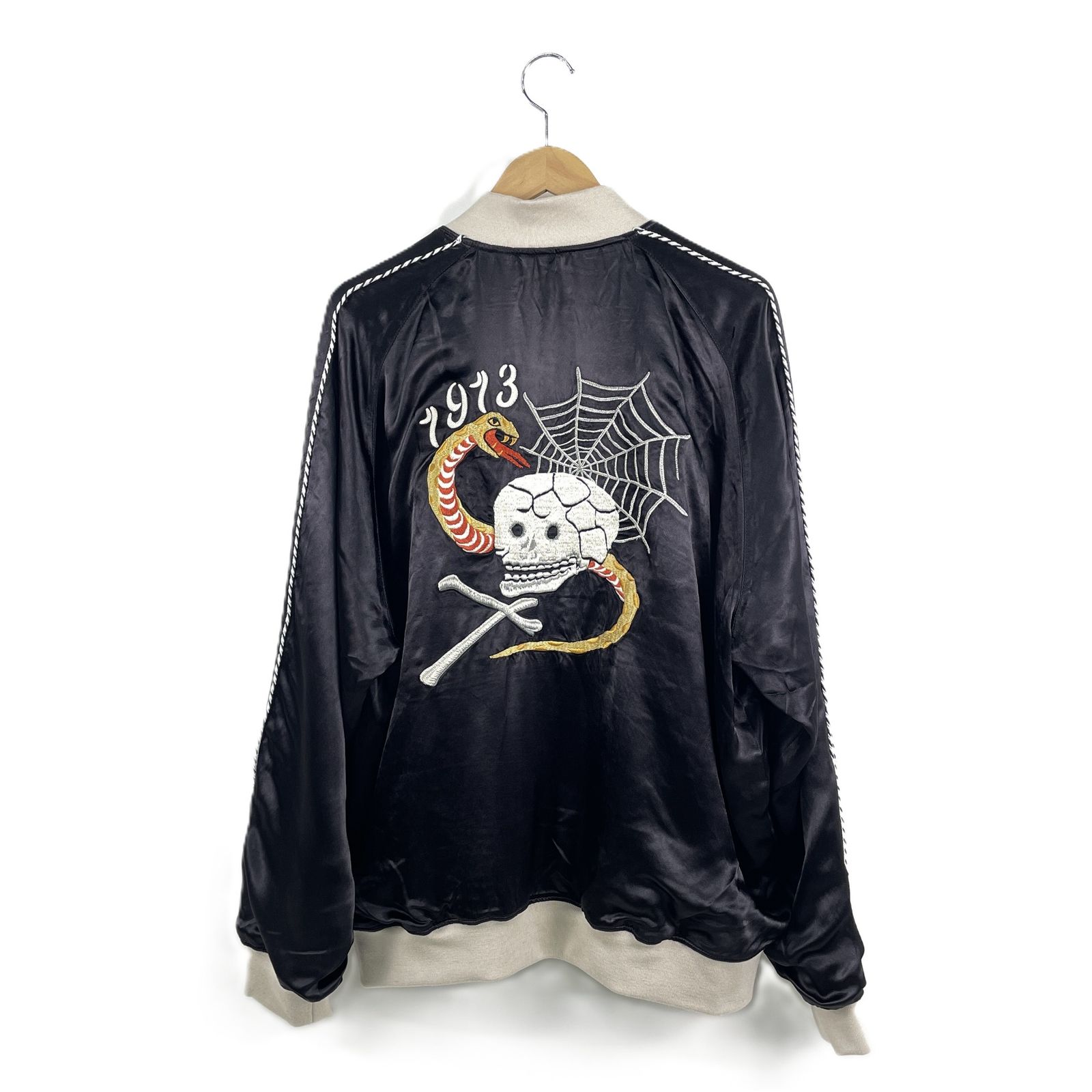 SCHOTT N.Y.C. ショット 782-5252004 RAYON SUKA ASING JACKET 蛇髑髏